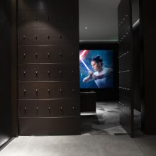 Oriental Minimalist Style- Home Theater