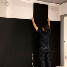 Acoustic Panel Installation